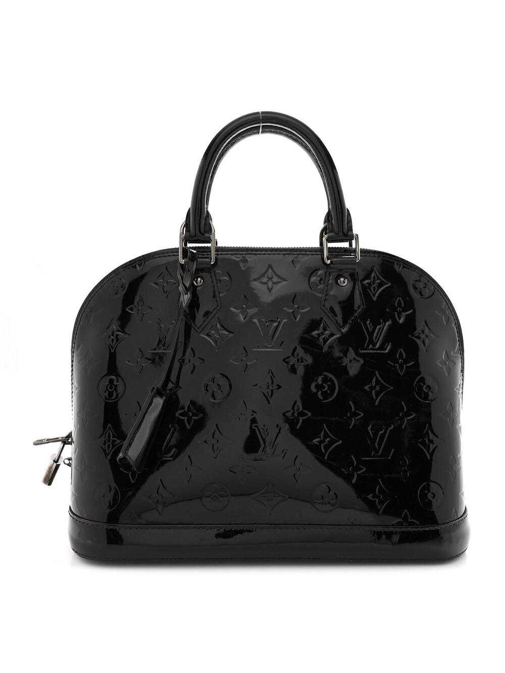 Louis Vuitton Vernis Alma Pm Noir #284679L13B